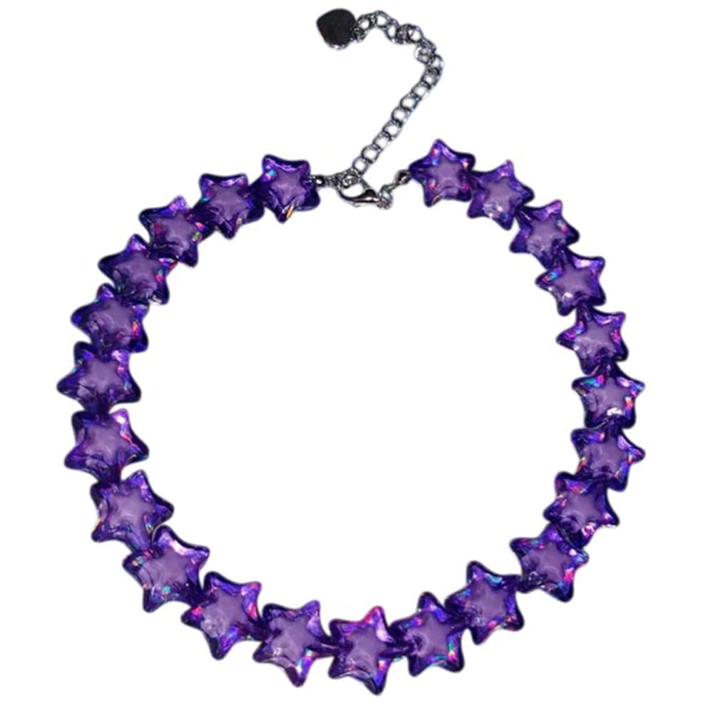 candy star choker necklace boogzel clothing