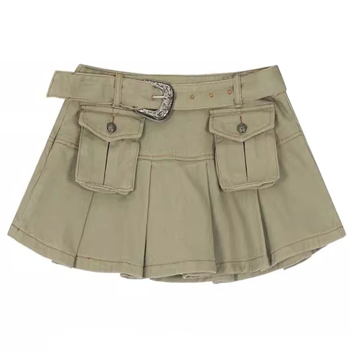 cargo mini skirt boogzel clothing