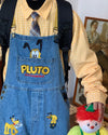 cartoon embroidery denim overalls boogzel clothing