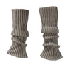 grey knit leg warmers boogzel clothing