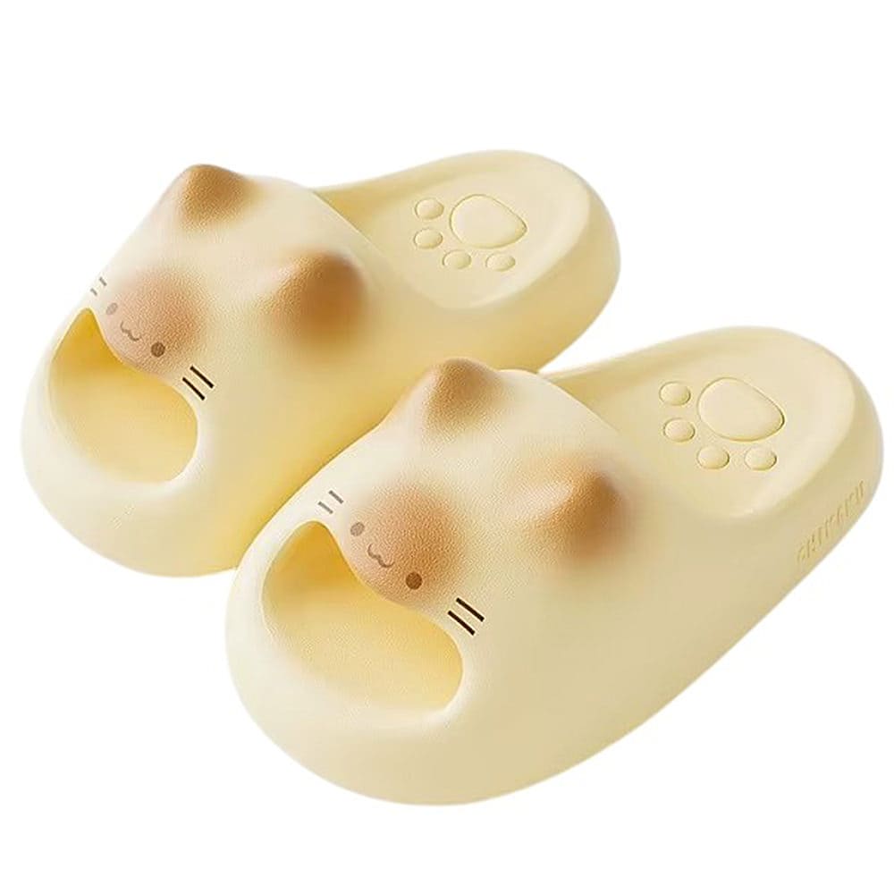 cat chunky aesthetic slippers boogzel clothing