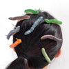 caterpillar hair clips set boogzel clothing