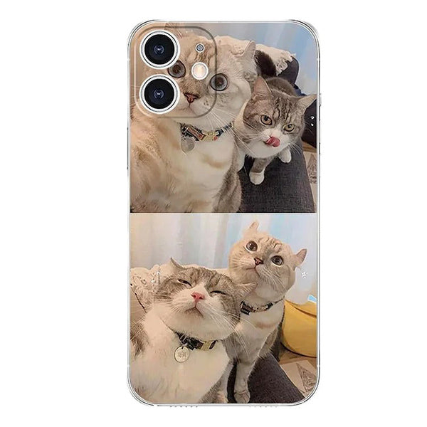 cat selfie iphone case boogzel clothing