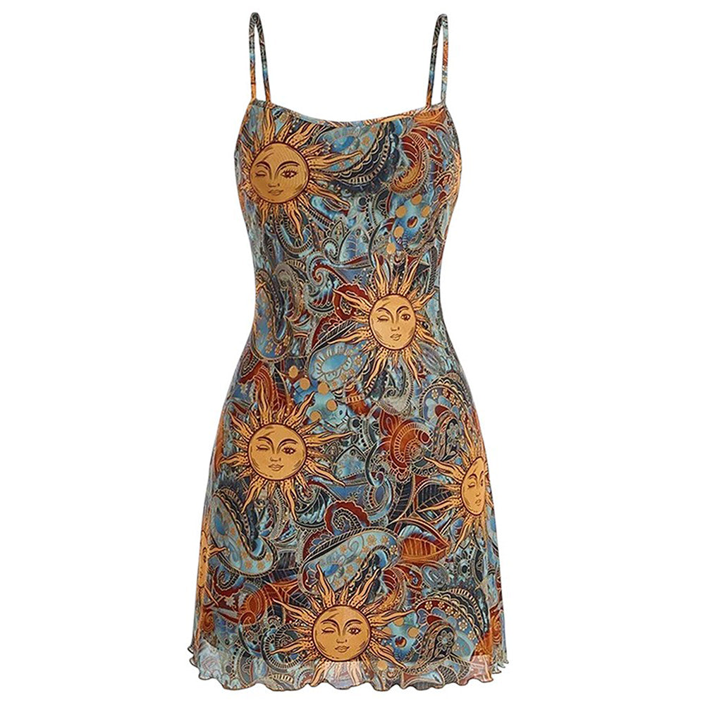 Celestial Magic Mini Dress, L / Multicolor Celestial Magic Mini Dress, L / Multicolor