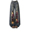 celestial aesthetic wide leg jeans boogzel clothing