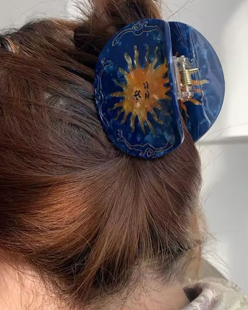 celestial sun hair claw boogzel clothing