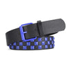 blue checkered belt boogzel clothing