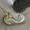 cheese print aesthetic sneakers boogzel clothing