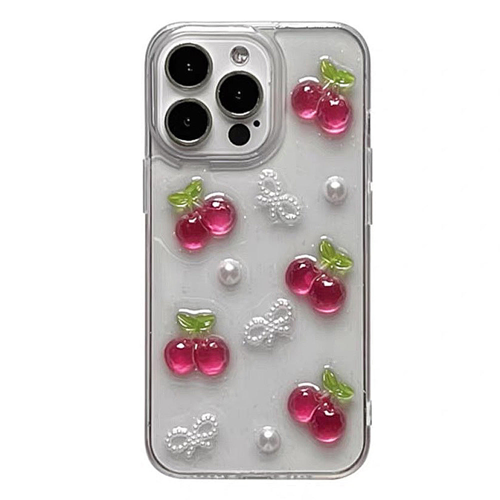 cherries and bows iphone case boogzel clothing