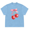 cherry bow graphic t-shirt boogzel clothing