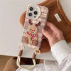 christmas deer embroidery iphone case boogzel clothing