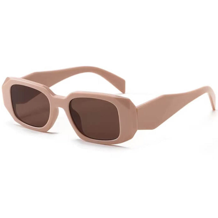 chunky geometric frame sunglasses boogzel clothing