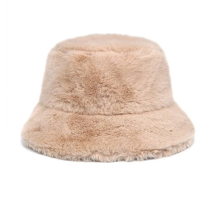 clean girl fluffy bucket hat boogzel clothing