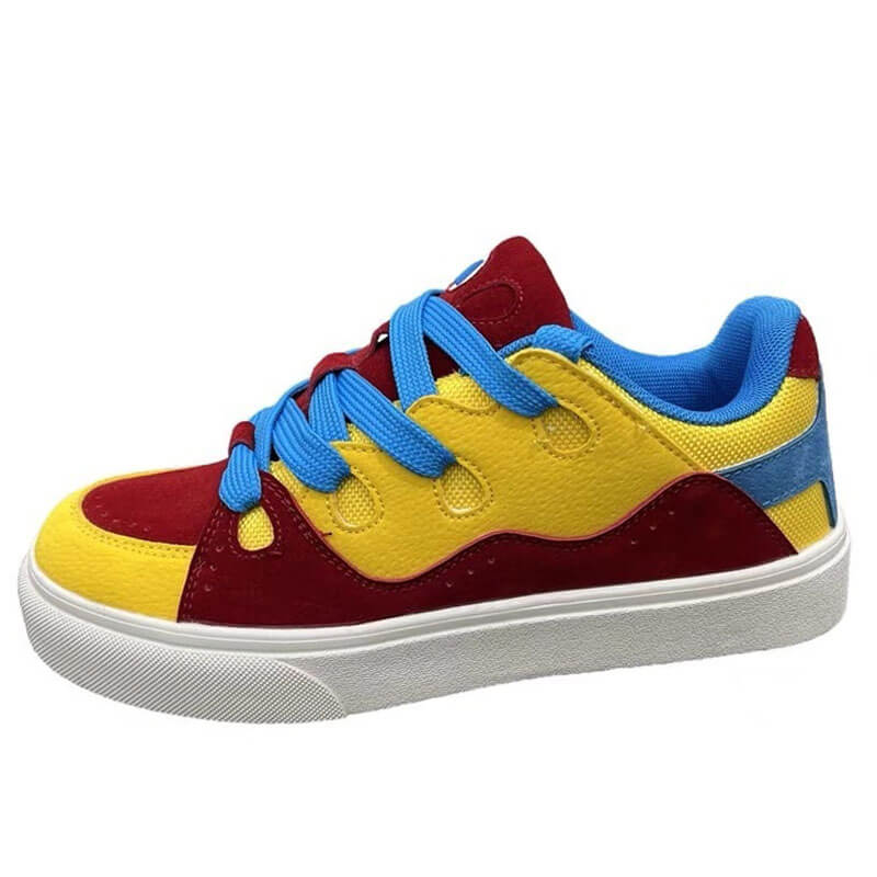 colorful skater sneakers boogzel clothing