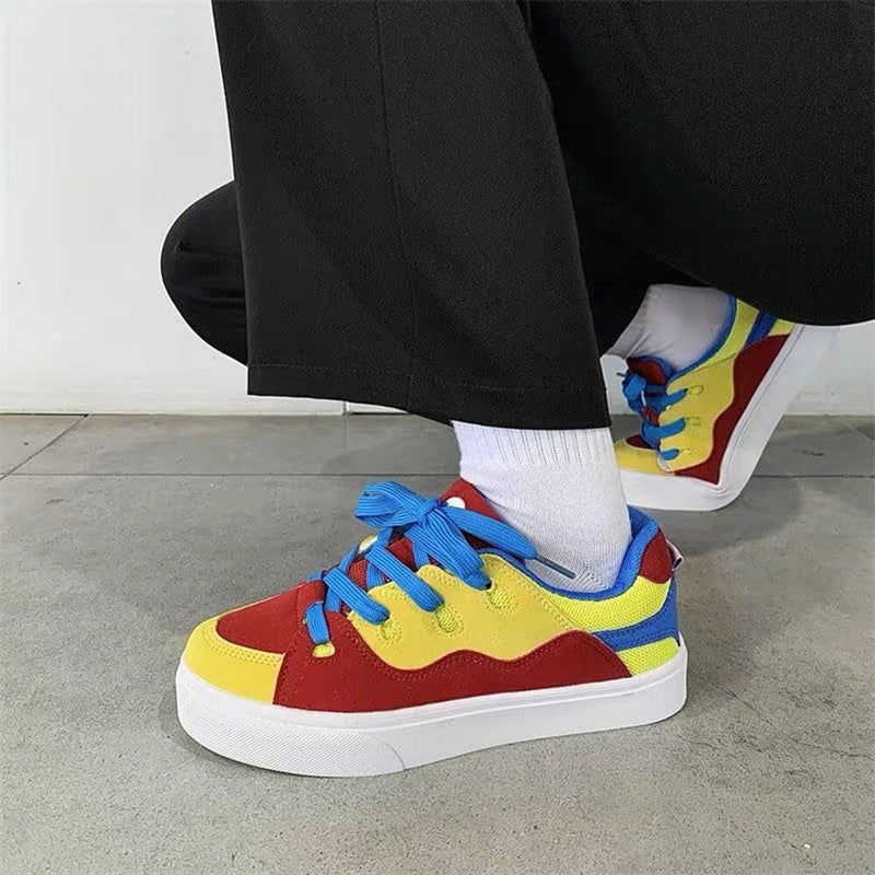 colorful skater sneakers boogzel clothing