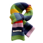 colorful striped scarf boogzel clothing