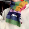 colorful striped scarf boogzel clothing