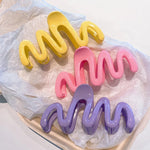 colorful wave hair claw boogzel clothing