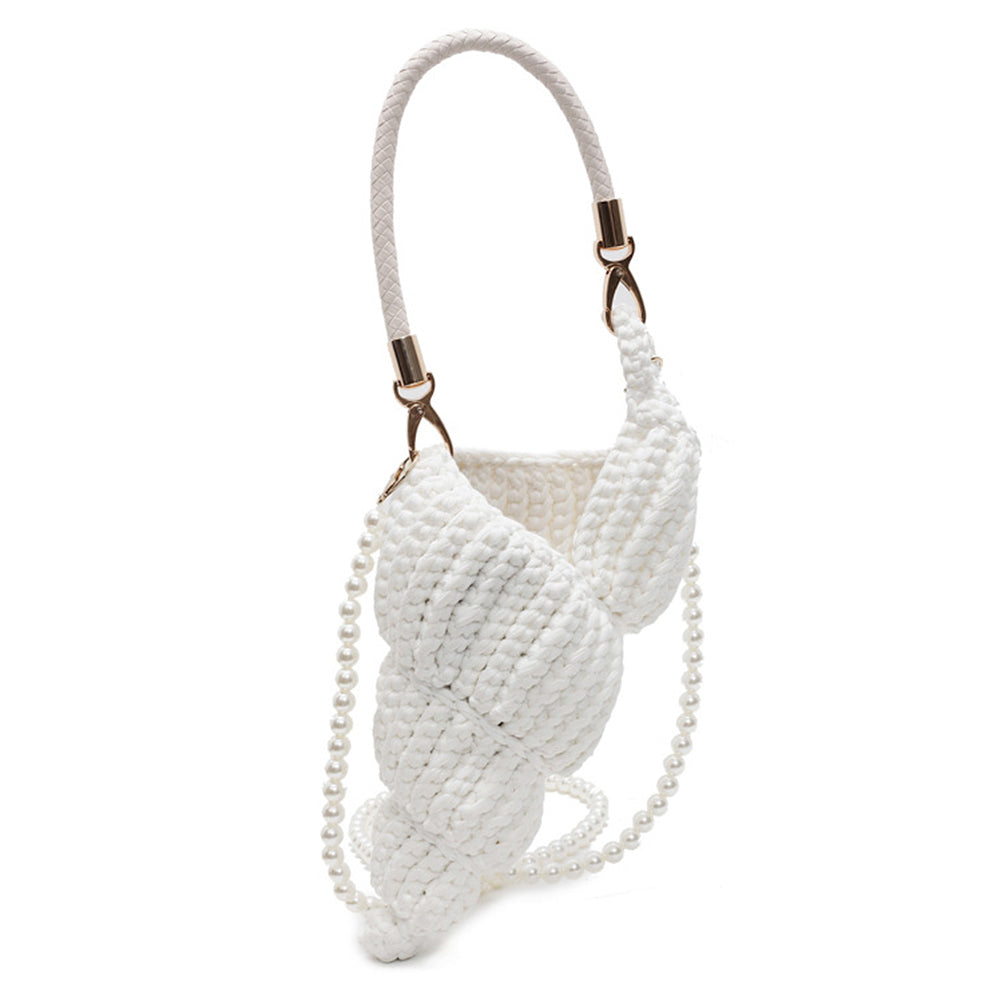 conch shell knit crochet bag boogzel clothing