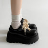contrast laced chunky platform boots boogzel clothing