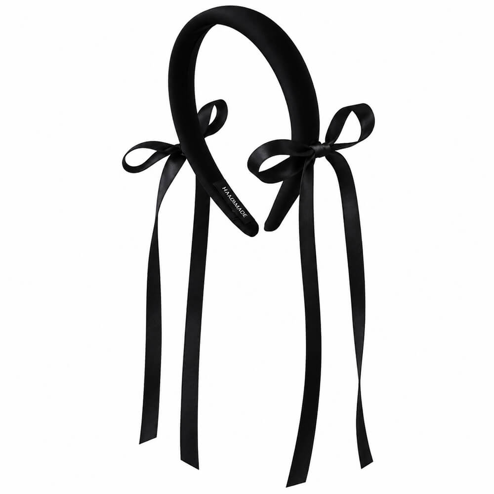 coquette girl ribbon bow headband boogzel clothing