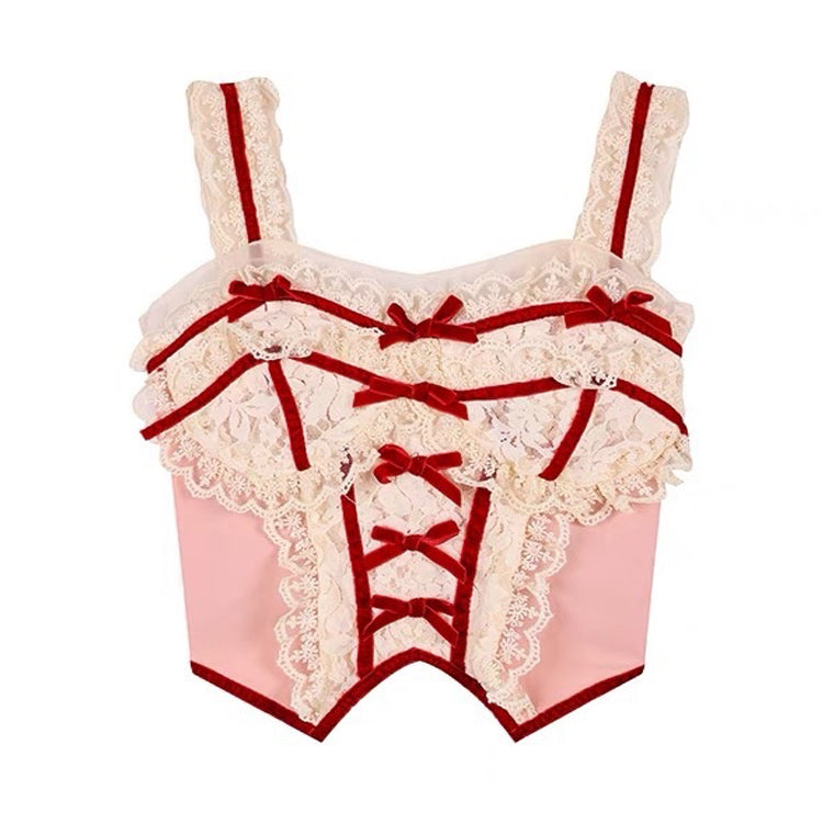 coquette lace corset top boogzel clothing