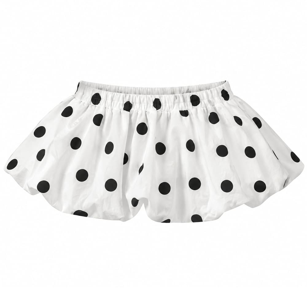 coquette polka dot peplum boogzel clothing