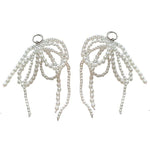 coquette pearl bow shoe charms boogzel clothing