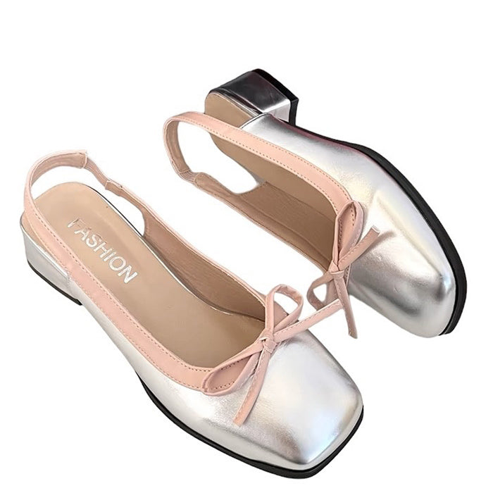 Coquette Bow Ballet Sandals