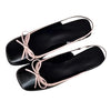 ballet core bow sandals boogzel clothing