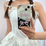 coquette bow iphone case boogzel clothing