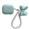 coquette bow pearl airpods case boogzel clothing