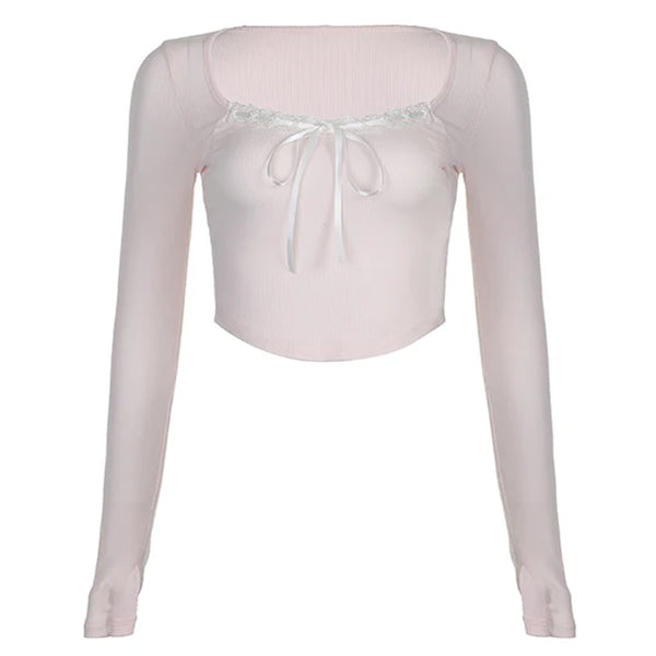 coquettebowpinktopboogzelcloth