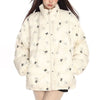 coquette bow puffer jacket boogzel clothing