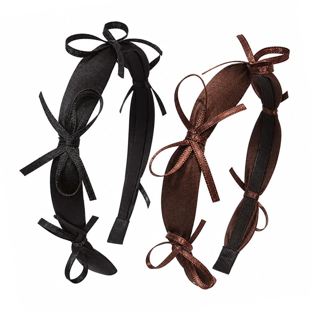 coquette bow ribbon headband boogzel clothing