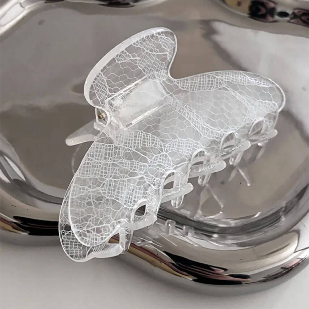 coquette lace hair claw boogzel clothing