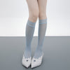 coquette lace mesh knee socks boogzel clothing