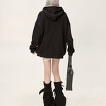 coquette ruffle hoodie boogzel clothing