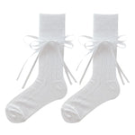 coquette socks with bows boogzel clothing