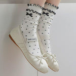 coquette style bow socks boogzel clothing