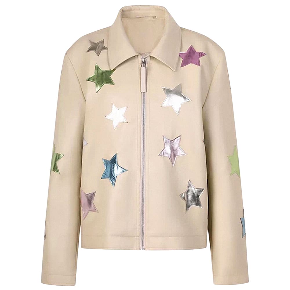 cosmic star patch jacket boogzel clothing