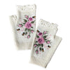 cottagecore crochet gloves boogzel clothing