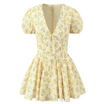 cottagecore floral mini corset dress boogzel clothing