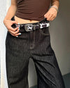 cow print aesthetic belt boogzel clothing