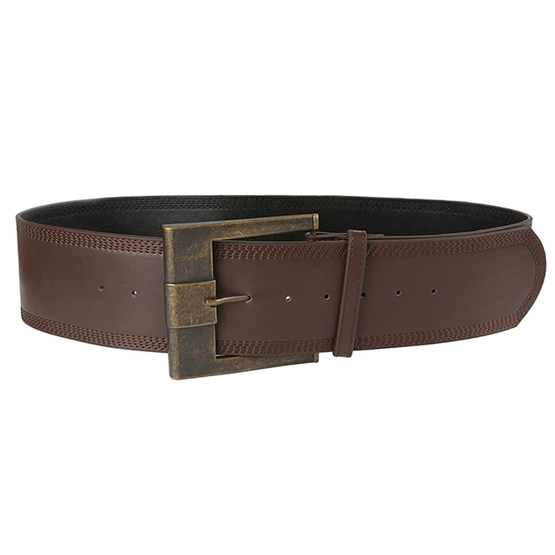 cowgirl brown leather belt boogzel clothing