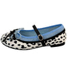 cow print mary jane ballet flats boogzel clothing