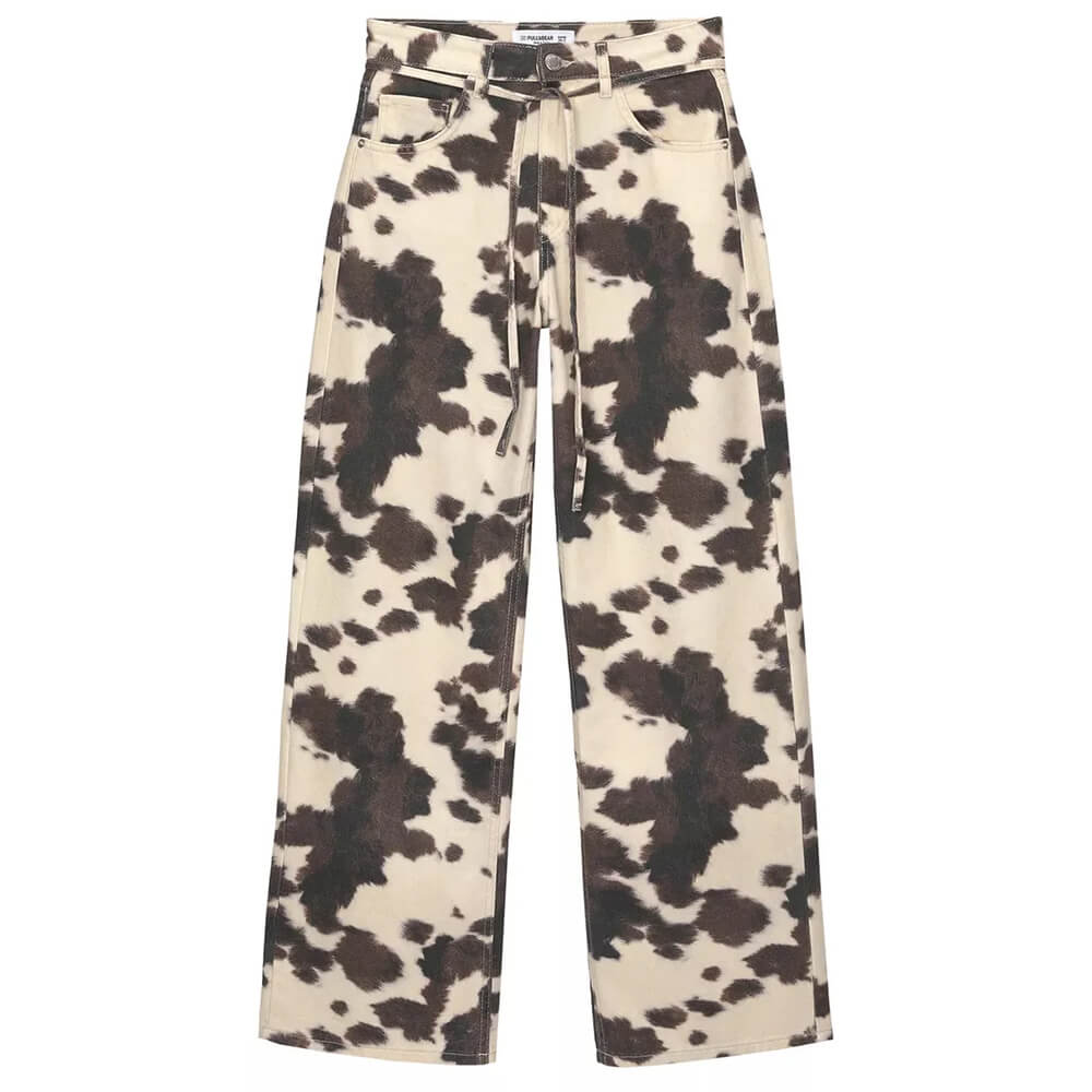 cow print teen craft pants boogzel clothing