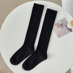 cozy knitted knee high socks boogzel clothing