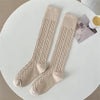 cozy knitted knee high socks boogzel clothing