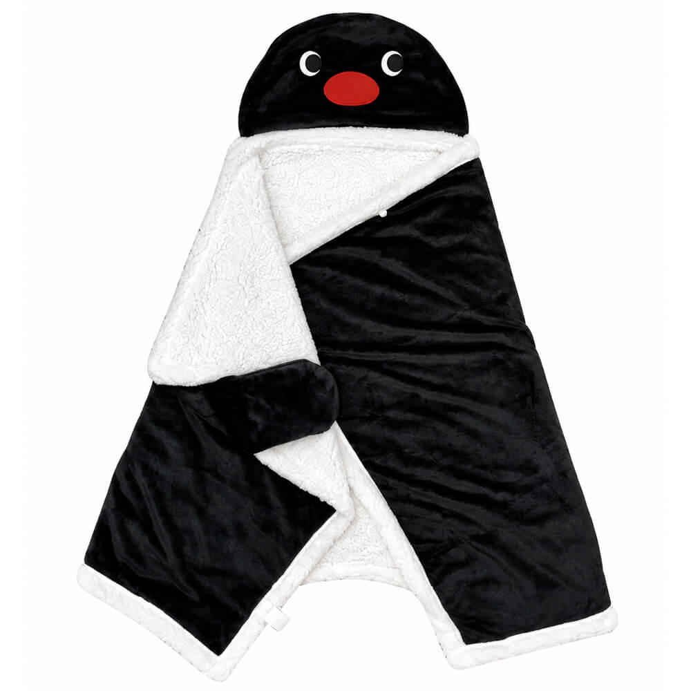 cozy penguin fleece blanket boogzel clothing